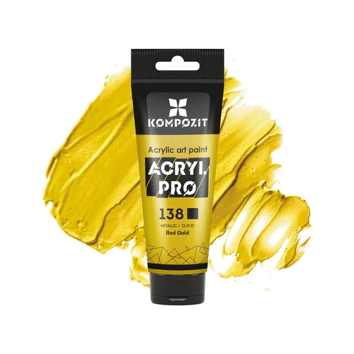 Metalická akrylová farba ACRYL PRO ART Kompozit 75 ml | rôzne odtiene — obrázok 1