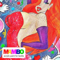 Metalická farba na textil a kožu MAMBO 20 ml | rôzne odtiene — obrázok 3