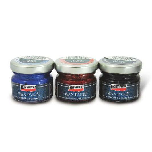 Metalická farebná vosková pasta 20 ml | rôzne farby — obrázok 6