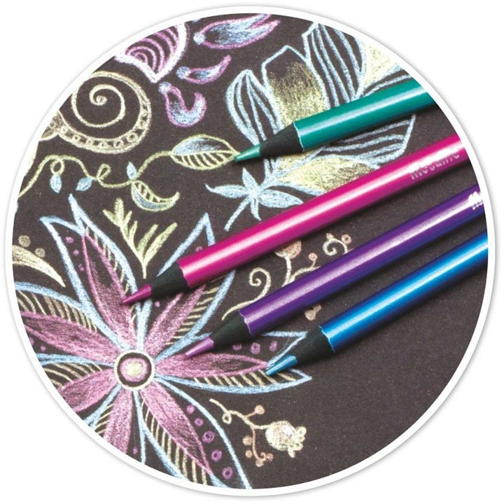 Metalické farbičky Colorino 10 ks — obrázok 3