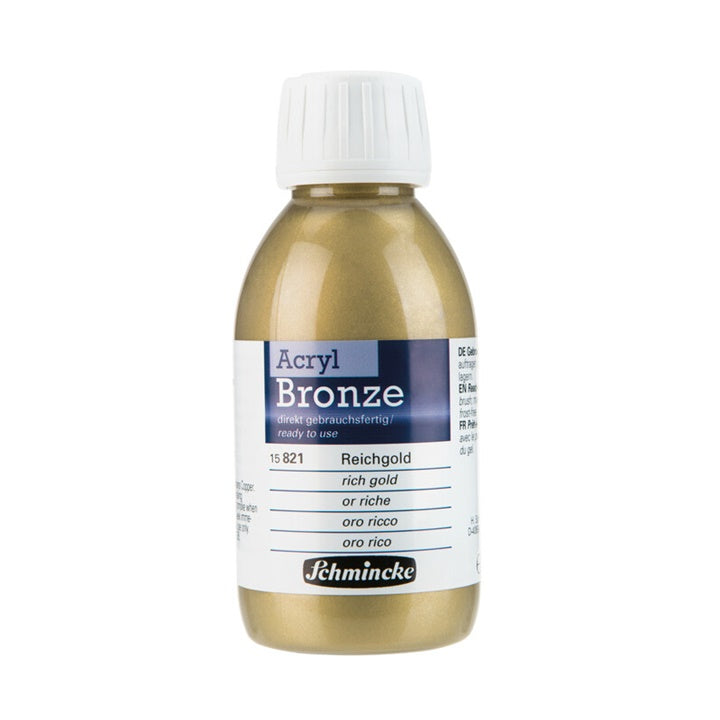 Metalický bronz Acryl-Bronze Schmincke 150 ml  | rôzne farby — obrázok 3
