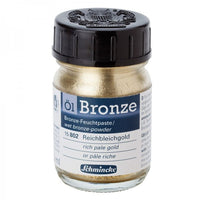 Metalický prášok Oil-Bronze Schmincke 50 ml – 15 802 svetlozlatá sýta