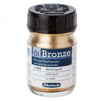 Metalický prášok Oil-Bronze Schmincke 50 ml – 15 803 svetlozlatá