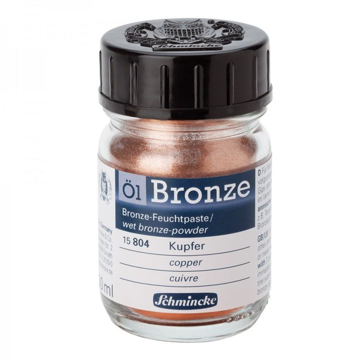 Metalický prášok Oil-Bronze Schmincke 50 ml  | rôzne farby — obrázok 4