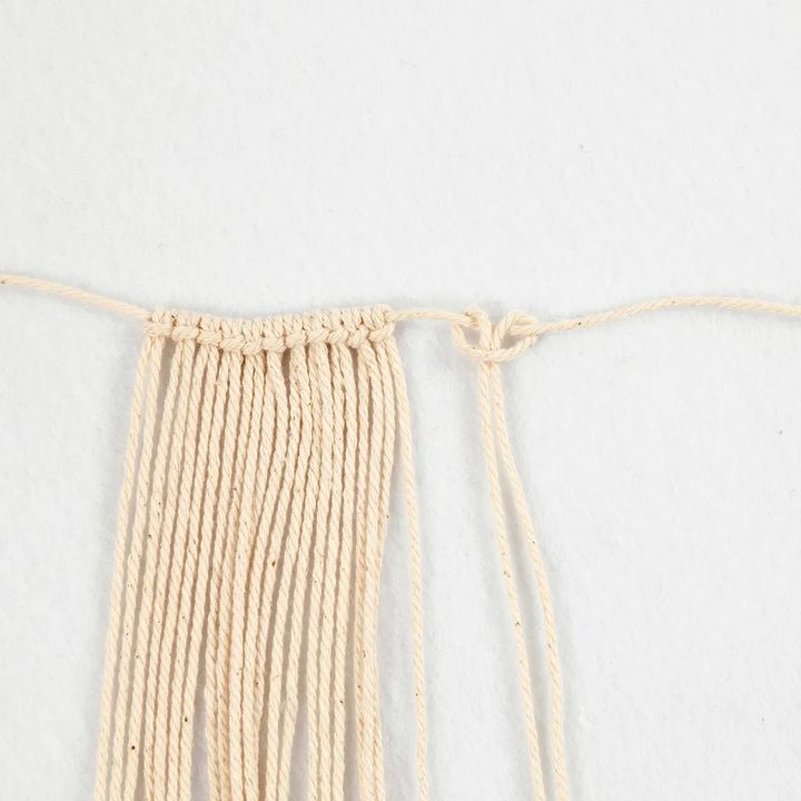 Mini kreatívna sada Macrame snehové vločky — obrázok 5