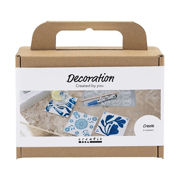 Mini kreatívna sada na maľovanie na porcelán - Podložky — obrázok 6