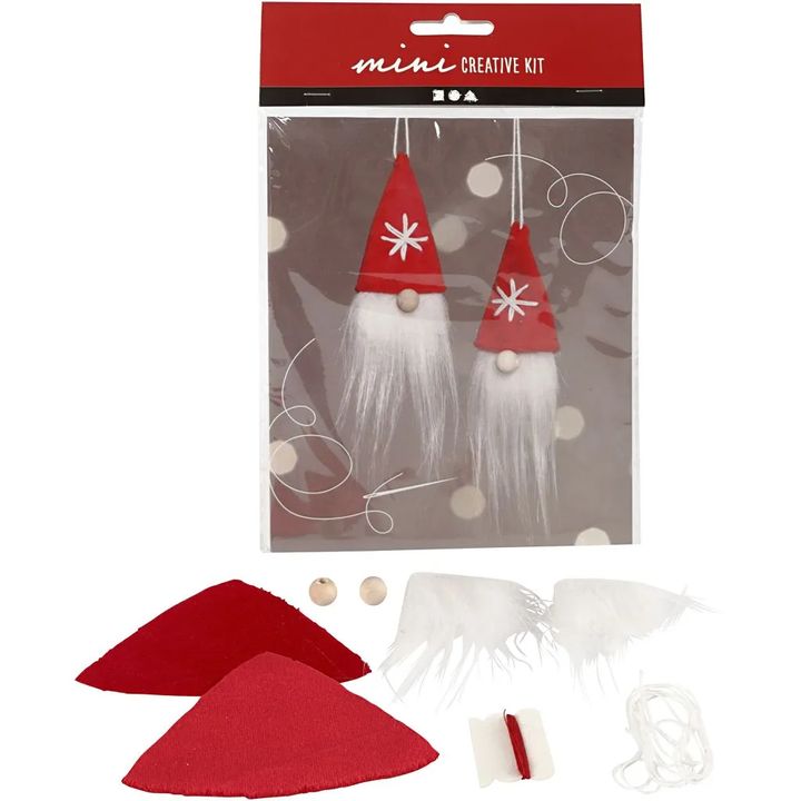 Mini kreatívna sada Vianoční škriatkovia — obrázok 1