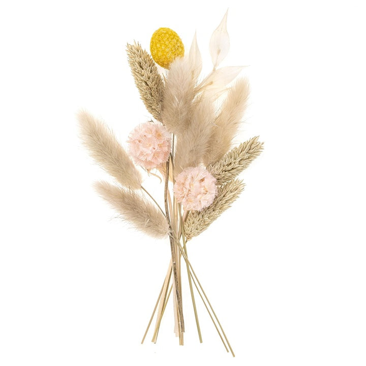 Mini sušená kytica "Beige Touch" / 20 cm — obrázok 1