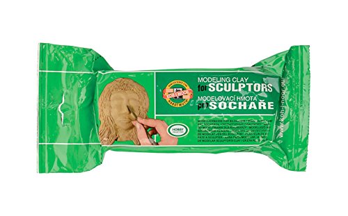 Modelovacia hmota sochárska. 550g okrová