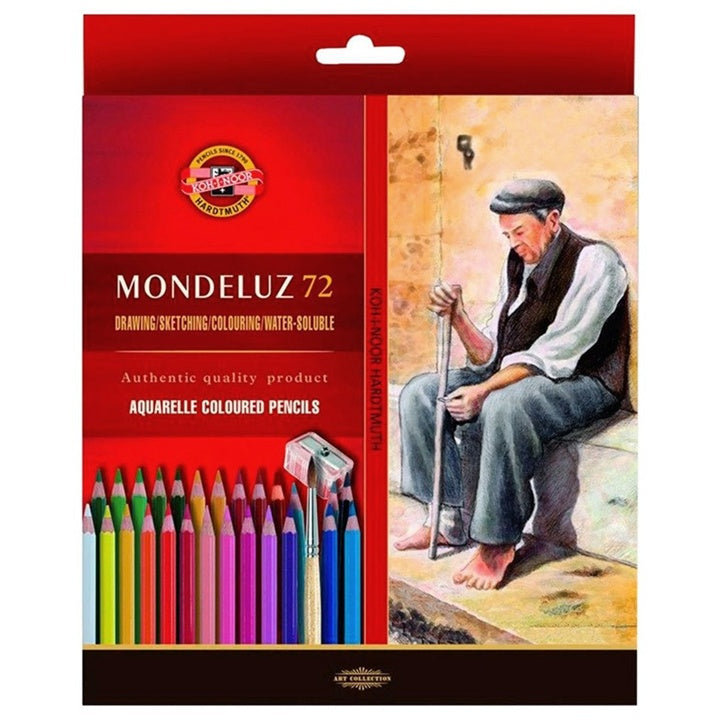 Mondeluz akvarelové farbičky / 72 ks