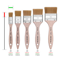 Mottler štetec Synthetic Bristle 2429 - da Vinci | rôzne veľkosti — obrázok 5