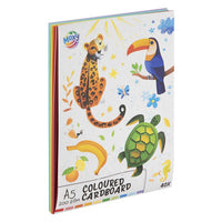Moxy Coloured Cardboard A5 – 40 Sheets 200 GSM — obrázok 1