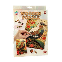 MOXY Drevené puzzle Vták 130ks - umelecké — obrázok 5
