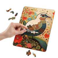 MOXY Drevené puzzle Vták 130ks - umelecké — obrázok 1