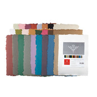 Multicolor papier PanArt – handmade, bavlnený, 25  ks, A4