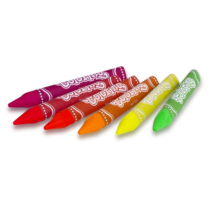 Neónové voskovky Colorino 6 ks — obrázok 2