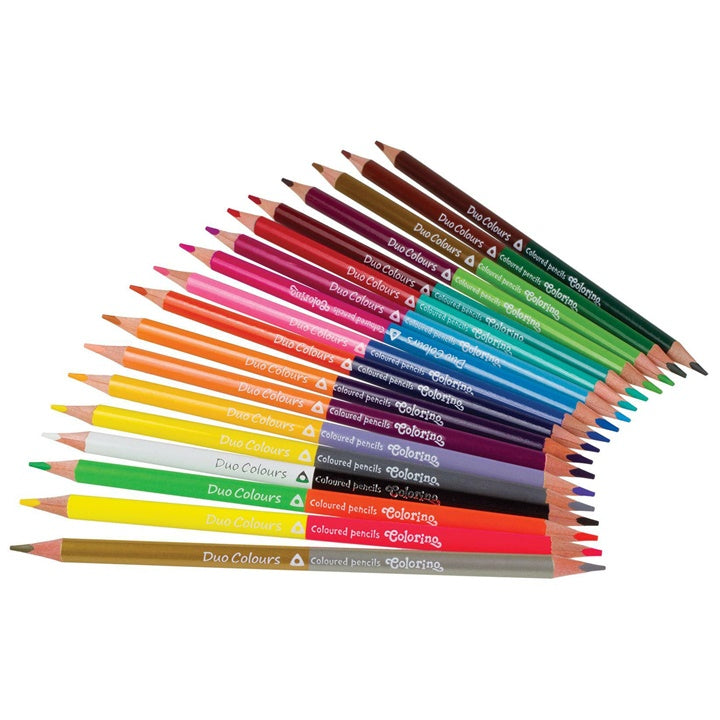 Obojstranné farbičky Colorino 12 ks — obrázok 1