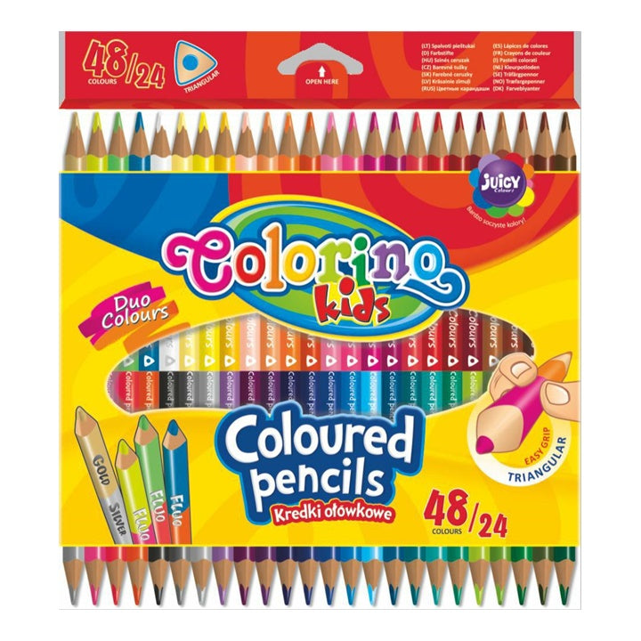 Obojstranné farbičky Colorino 24 ks — obrázok 1