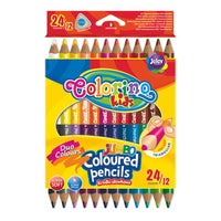 Obojstranné JUMBO farbičky Colorino 12 ks