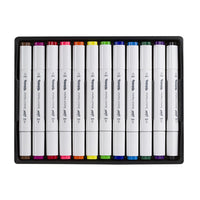 Obojstranné skicovacie fixky Colorino Artist 12 ks — obrázok 2