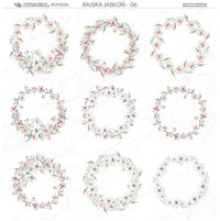 Obojstranný papier na scrapbooking 30.5 x 30.5 cm – Paradise Apple Tree 06