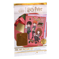 Obrázky Harry Potter so zlatou fóliou - kreatívna sada