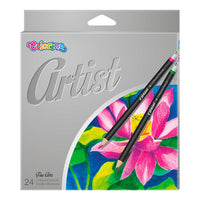 Okrúhle farbičky Colorino Artist 24 ks — obrázok 2