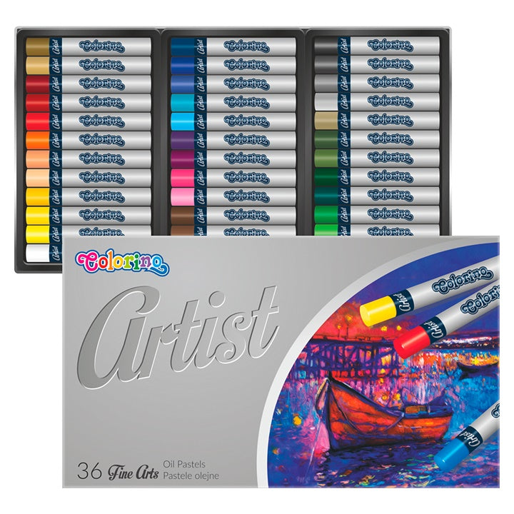 Okrúhle olejové pastely Colorino Artist 36 ks — obrázok 1