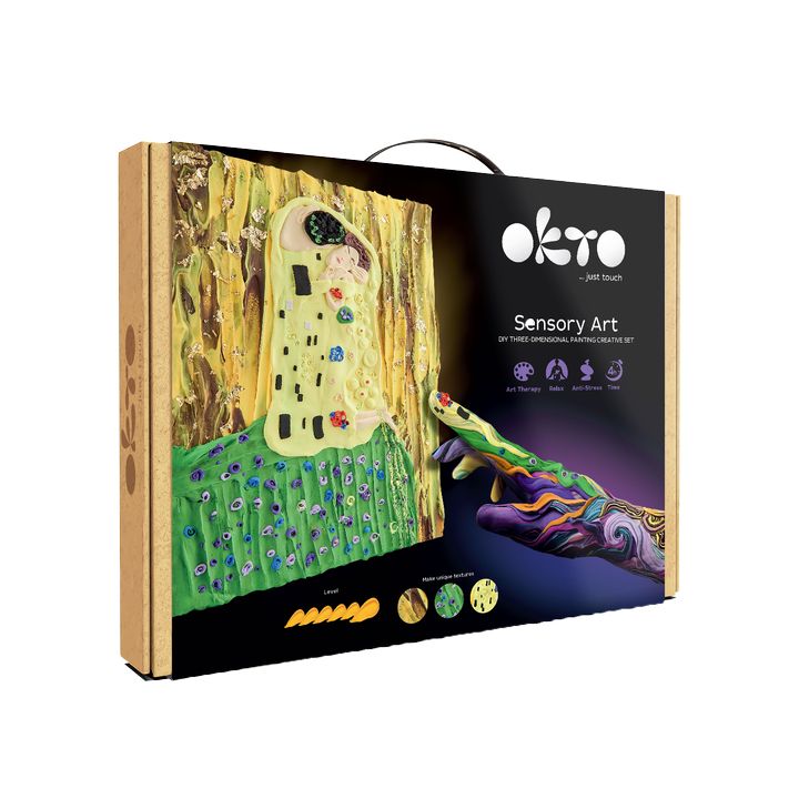 OKTO kreatívna 3D sada “Bozk” 30 x 40 cm — obrázok 6