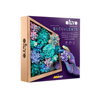 OKTO modelovacia sada sukulentov 21 x 21 cm NEŽNOSŤ — obrázok 1