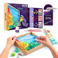 OKTO modelovacia sada v drevenom ráme 21 x 21 cm Pokoj oceánu — obrázok 2