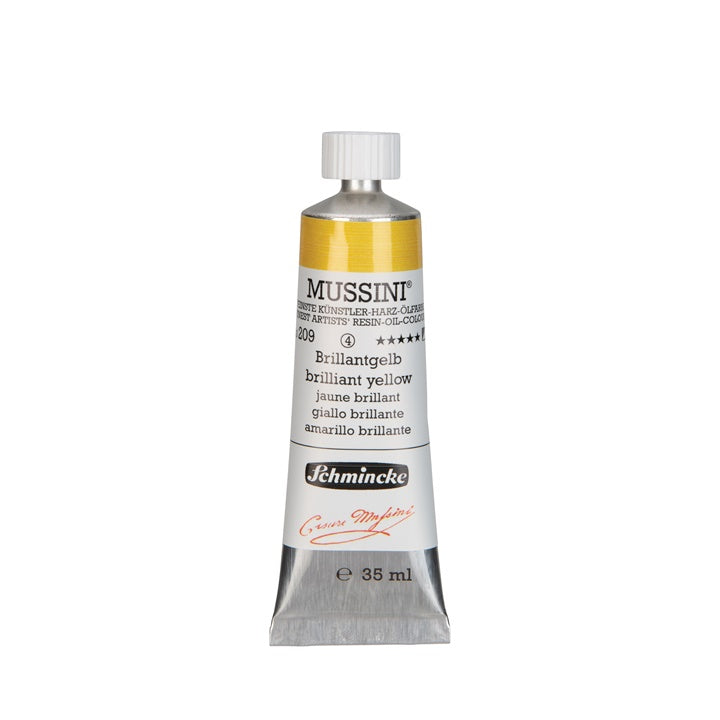 Olejové farby Schmincke MUSSINI 35 ml – 209 brilantná žltá
