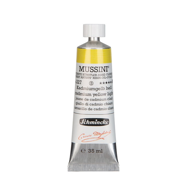 Olejové farby Schmincke MUSSINI 35 ml – 227 cadium žltá svetlá