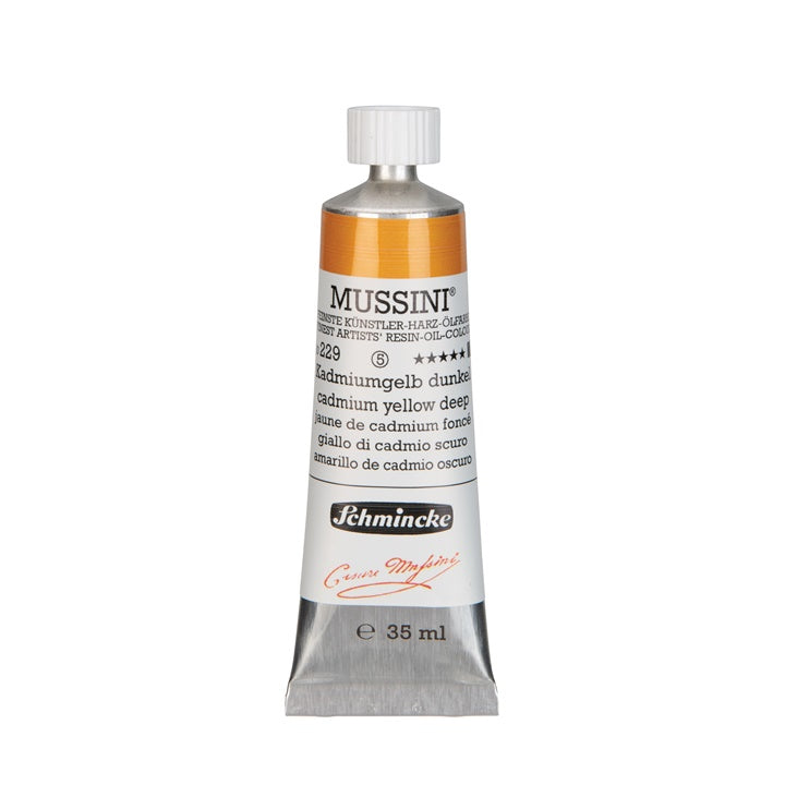 Olejové farby Schmincke MUSSINI 35 ml – 229 cadium žltá tmavá