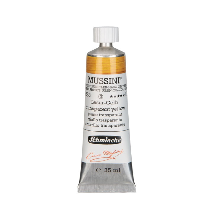 Schmincke MUSSINI Ölfarben 35 ml – 238 Gelb transparent