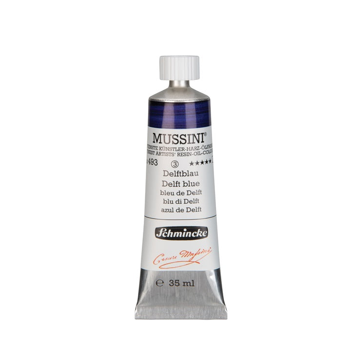 Schmincke MUSSINI Ölfarben 35 ml – 493 delftblau
