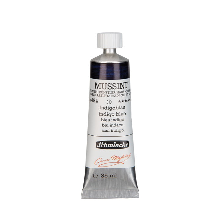 Schmincke MUSSINI Ölfarben 35 ml – 494 indigoblau
