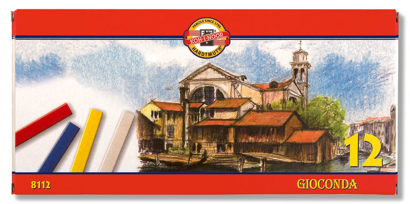 Olejové kriedy GIOCONDA / 12 dielny set