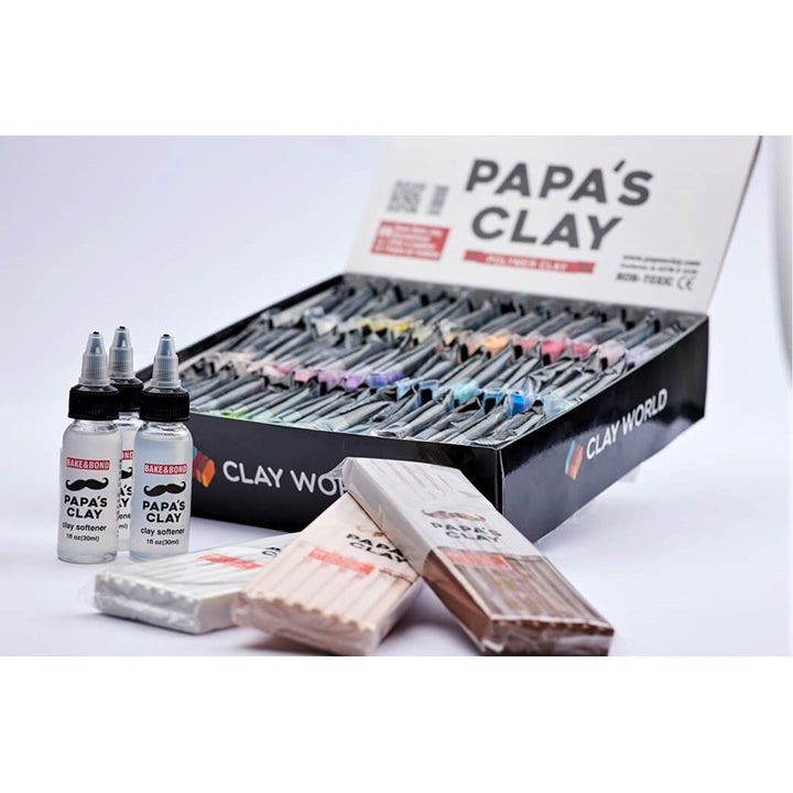 Olejové mäkčidlo Papa's Clay pre polymérové hmoty 30 ml — obrázok 3