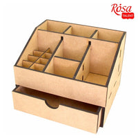Organizér z MDF s 1 zásuvkou ROSA TALENT 22.5x18x16.5 cm — obrázok 2
