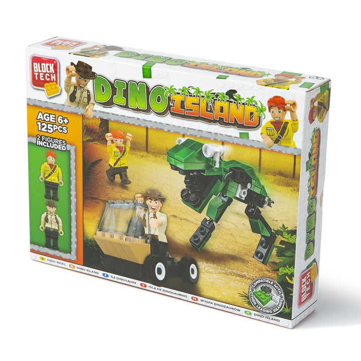 Ostrov dinosaurov Block Tech