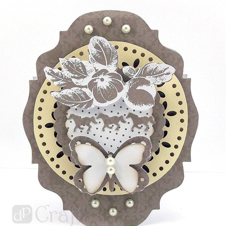 Ozdobný dierkovač 7.5 cm | zvlnený kruh — obrázok 2