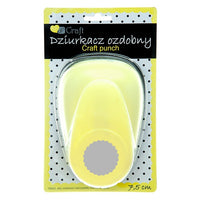 Ozdobný dierkovač 7.5 cm | zvlnený kruh — obrázok 1