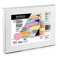 PanPastel sada metalických a perleťových pastelov a médií Golden - 17 ks — obrázok 1