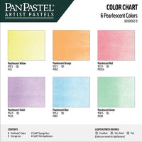 PanPastel sada pastelov v perleťových odtieňoch Golden - 6 ks — obrázok 2