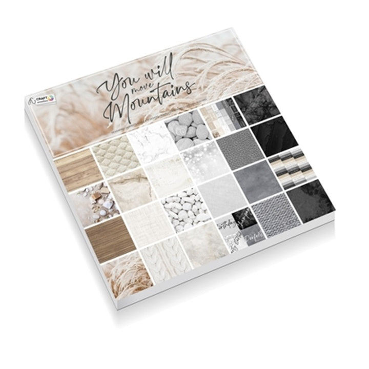Papier na scrapbooking 24 listov 30.5 x 30.5 - Prírodný motív