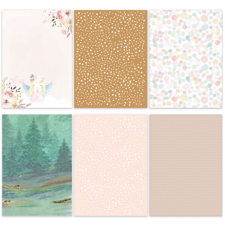 Papier na scrapbooking A4 Magical Forest — obrázok 3