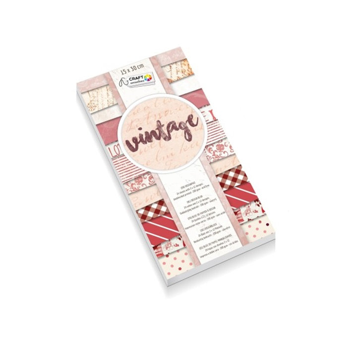 Papier na scrapbooking Craft Sensations 15x30 cm - 24 listov | rôzne dizajny — obrázok 4