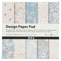 Papier na scrapbooking rose / 15.2 x 15.2 cm - 50 listov