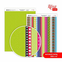 Papiere na scrapbooking Be in color A4  | rôzne motívy — obrázok 8